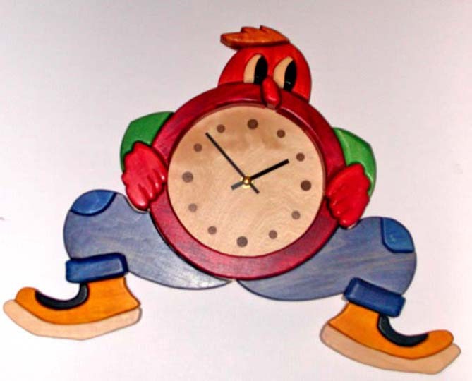 Horloge clown